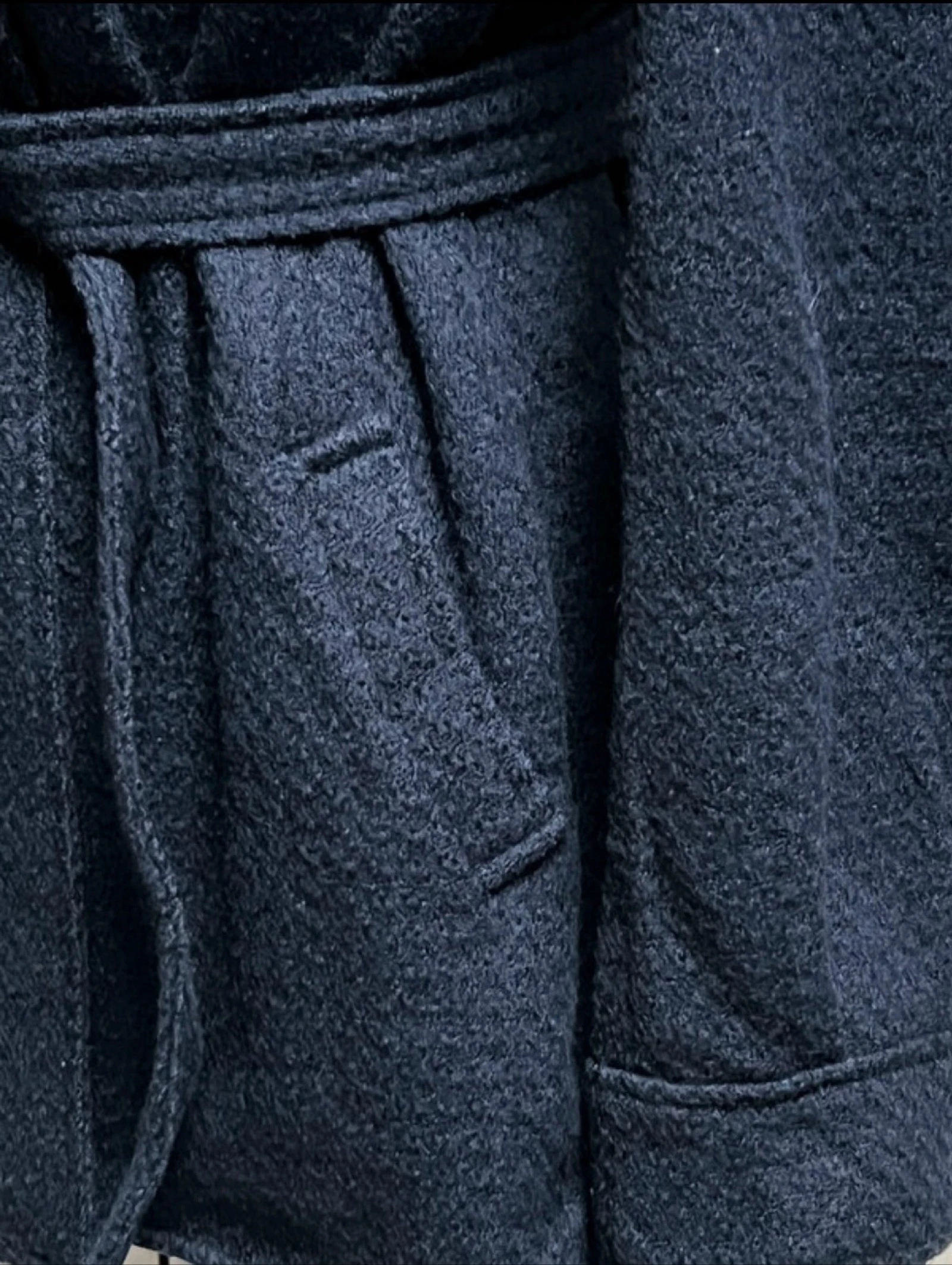 Vintage wool jacket with belt – photo 5